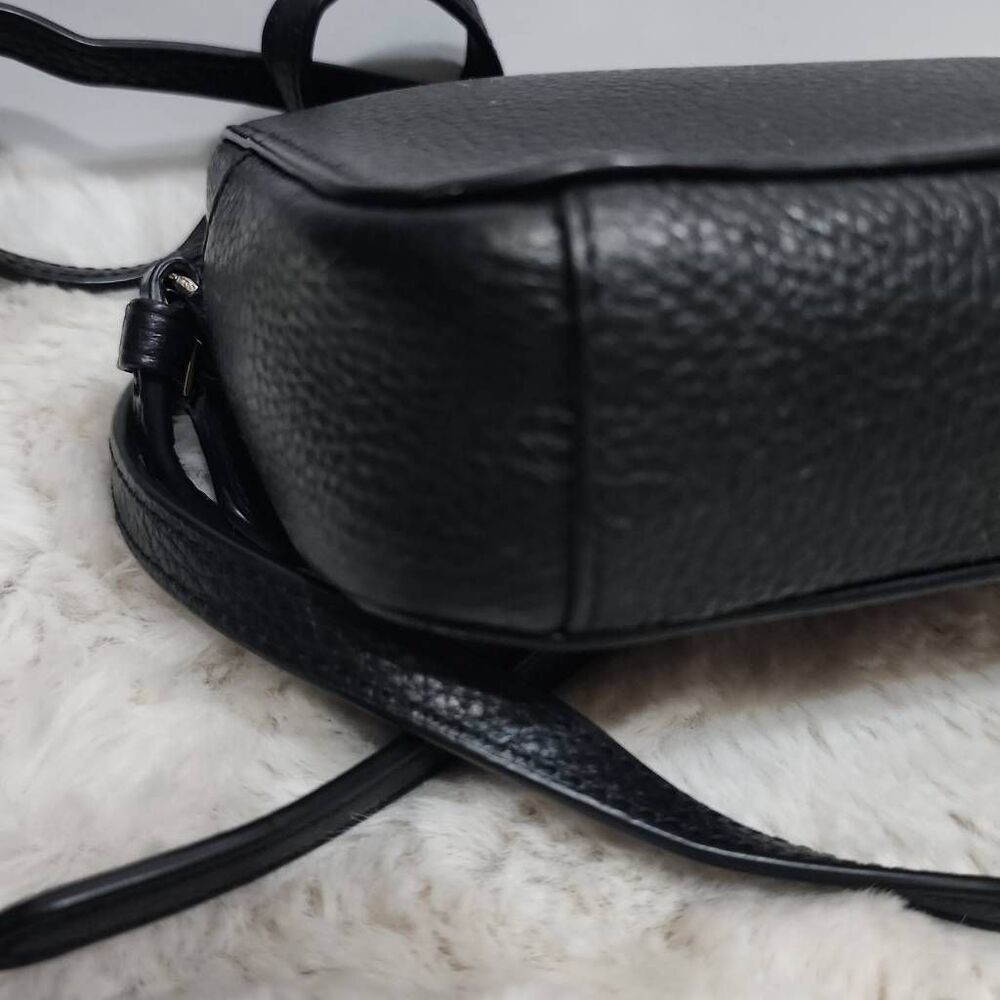 Coach Mini Jamie Camera Bag crafted from refined pebble leather Black - Picture 7 of 10